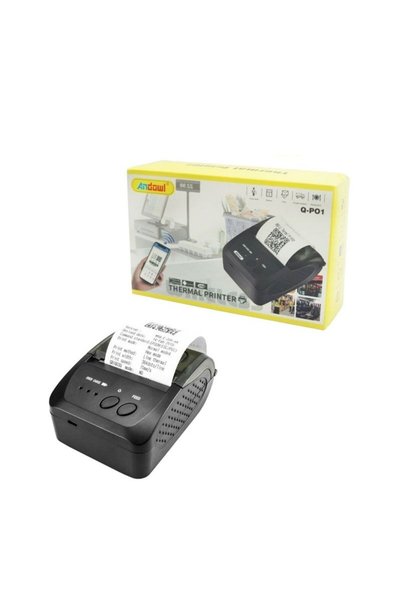 OEM Andowl Θερμικός Εκτυπωτής Αποδείξεων Φορητός Bluetooth Q-PO1 - Thermal Pr...
