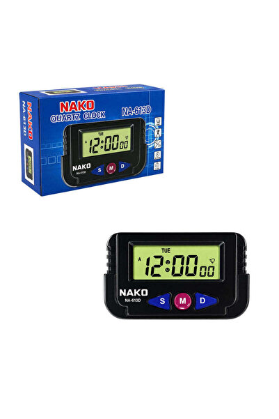 OEM NAKO Ψηφιακό Ρολόι Ξυπνητήρι με Οθόνη LCD και Ένδειξη Ημέρας - Digital Al...