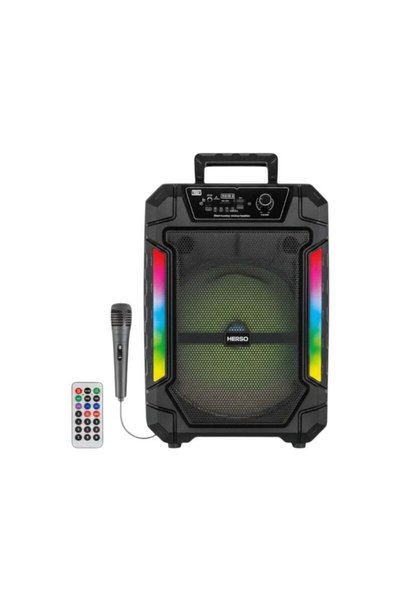 KİMİSO Φορητό ηχείο subwoofer με μικρόφωνο Karaoke - QS-1231C - 260523