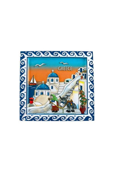 Tradesor Tουριστικό μαγνητάκι Souvenir - Σετ 12pcs - Greece - 678502