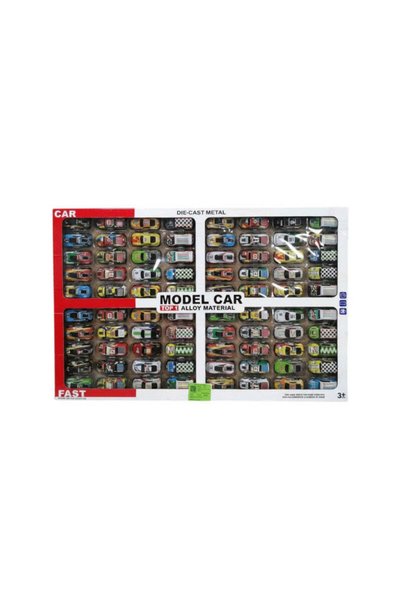 Tradesor Σετ μεταλλικά αυτοκινητάκια - 80pcs - A80 - 233272