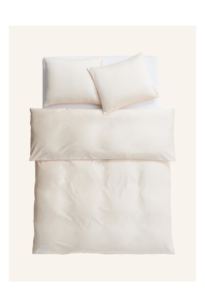 MAGNIBERG Pure Mako Satin Duvet Cover 100% Supima Cotton Hotel with Closure