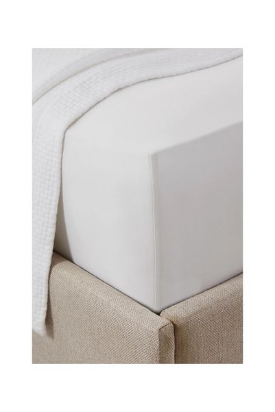 THE WHITE COMPANY Alba Egyptian Cotton Eri Silk Elastic Bed Sheet