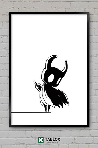 tablomaxtbx Hollow Knight igračka igra tamna fantastika poster u obliku okvir...