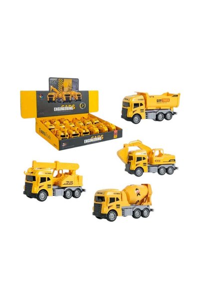 Tradesor Παιδικά οχήματα εργασίας - Σετ 12 τεμάχια - 3624 - 232594
