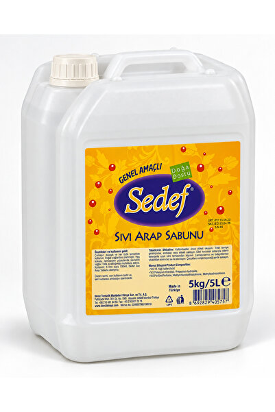 Sıvı Arap Sabunu 5lt %100 Doğal