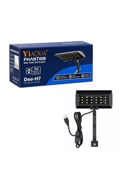 OEM YiAQUA Φωτιστικό Ενυδρείου LED Phantom Dee-H7 - LED Aquarium Light