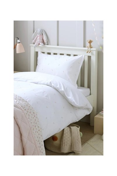 THE WHITE COMPANY Clara Organic Cotton Children's Duvet Cover Set - Crib