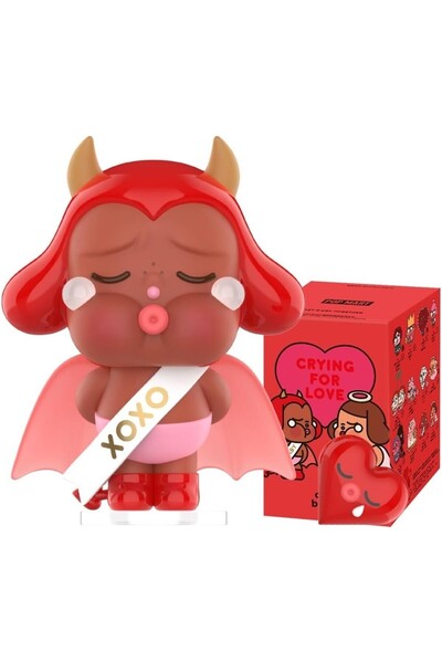 Pop Mart Crybaby Crying for Love Serisi Figürleri, Koleksiyonluk Aksiyon Figü...