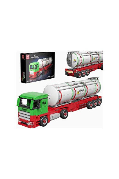 mouldking Mould King 24075 Tanker Truck Building Set 556 Pieces Technical Model