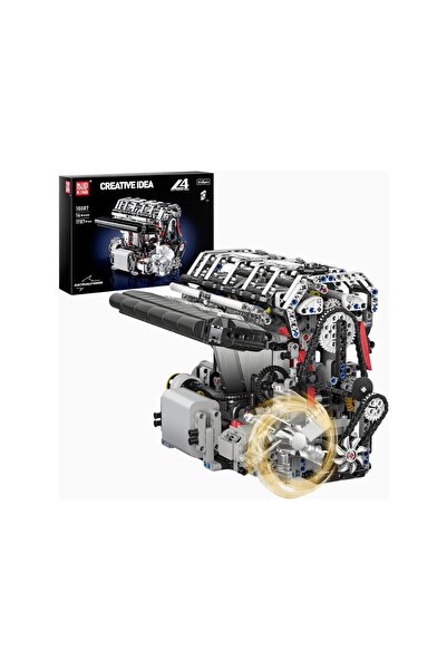 mouldking Mould King 10087 L4 Engine Model 1787 Pieces Luxury Building Set