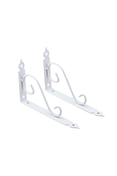 Tradesor Γωνία στήριξης ραφιού - 200*300*24*2.0mm - Σετ 6 τεμάχια - 205459