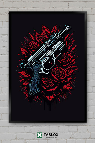 tablomaxtbx Αφίσα συναυλίας του ροκ συγκροτήματος Guns N' Roses, διακοσμητικό...