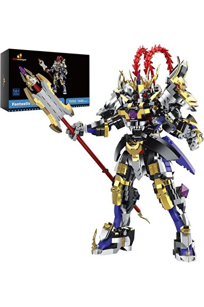 JMBricklayer Mecha Building Blocks, Hero Warrior Mecha Robot Model Kit (1448 ...