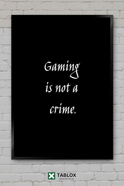 tablomaxtbx Αποφθέγματα και παραβολές για το gaming, αφίσα για παίκτες παιχνι...