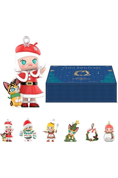 Pop Mart Molly Castle Miracle Box Serisi Figürler,Aksiyon Figürleri, Figürleri