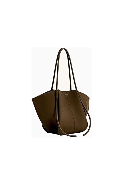 JW PEI Jwpei Faux Suede Nala Wide Women's Shoulder and Hand Bag