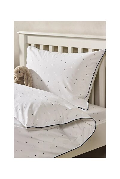 THE WHITE COMPANY Easy Care Star Patterned Children's Duvet Cover Set - Crib