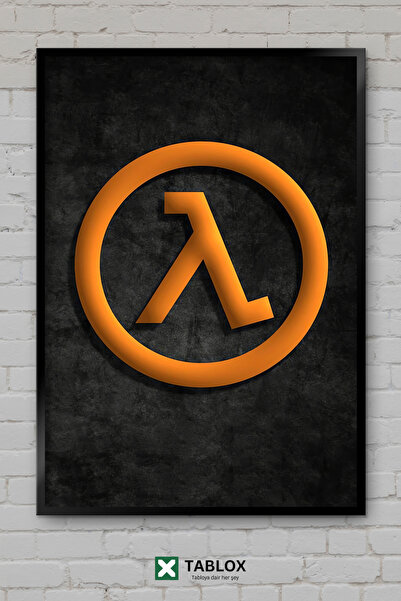 tablomaxtbx Αφίσα τέχνης επιστημονικής φαντασίας Half Life Hl Game, Διακοσμητ...
