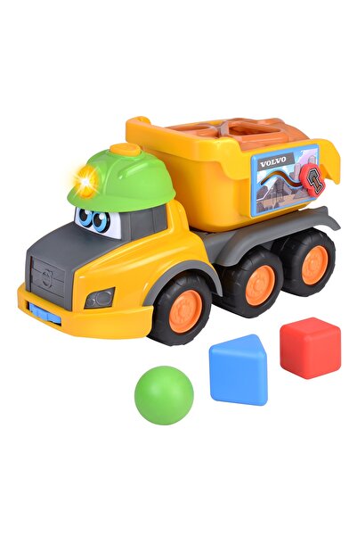 Dickie Toys Camion basculant Dickie ABC Harry's, 30 cm, cu lumini și sunete