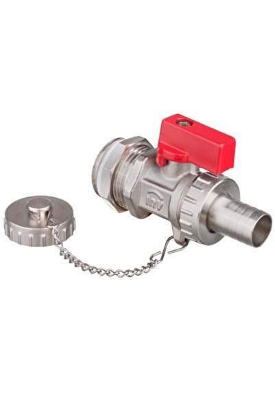 Invena VANĂ CU BILĂ TIP DRAIN CU KON. ÎN FURTUNUL CU DOP OPRITOR 1/2''GW. ZEW...