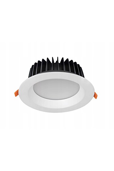 KANLUX Spot LED încastrat, alb, rotund, IP44, 40W, 4000K