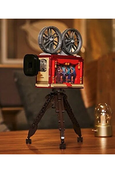 Pantasy 85010 Proiector Retro Cameră Vintage Set de blocuri de construcție ca...