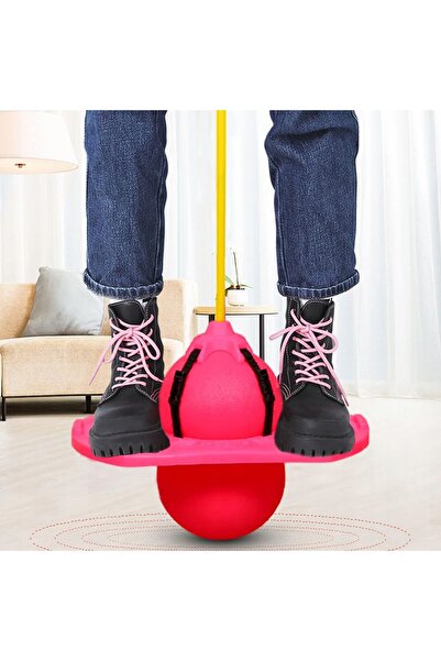 NO BRAND SKATE PENTRU COPII POGO JUMPER BALANCE ROZ