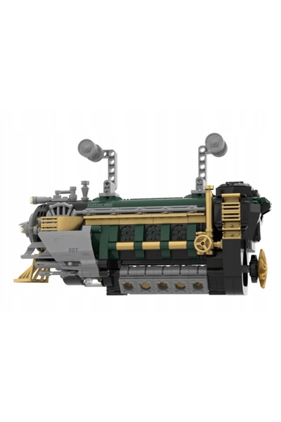 Pantasy 85007 Set de blocuri de construcție Gara Steampunk
