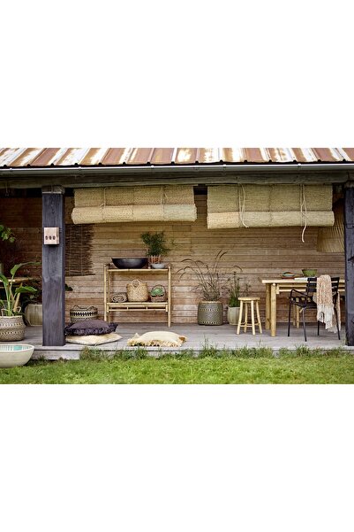 Bloomingville Set de 2 huse boho din iarbă de mare împletită pentru coșuri