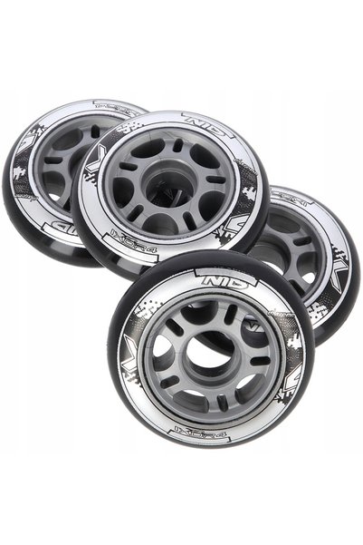 Nils Extreme Set de roți de patinaj din cauciuc pentru patine cu rotile, 8 bu...
