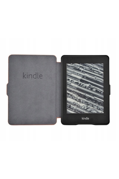 Strado Husă tip carte cu funcție de activare/dezactivare ecran pentru Kindle ...