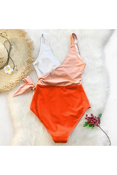 NO BRAND Costum de baie întreg Monokini, multicolor, pentru piscină și plajă, M