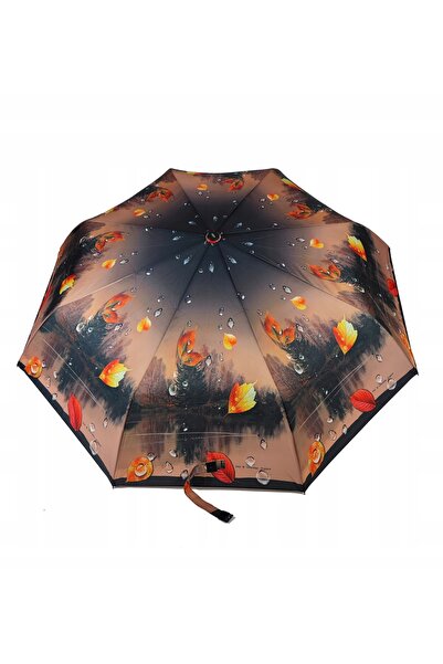 NO BRAND Umbrelă britanică automată, rezistentă la vânt, robustă, FIBERSET