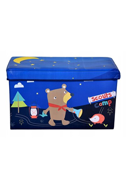 Gockowiak PUFA PENTRU COPII, LADĂ DE DEPOZITARE JUCĂRII, CUTIE PENTRU CUBURI,...