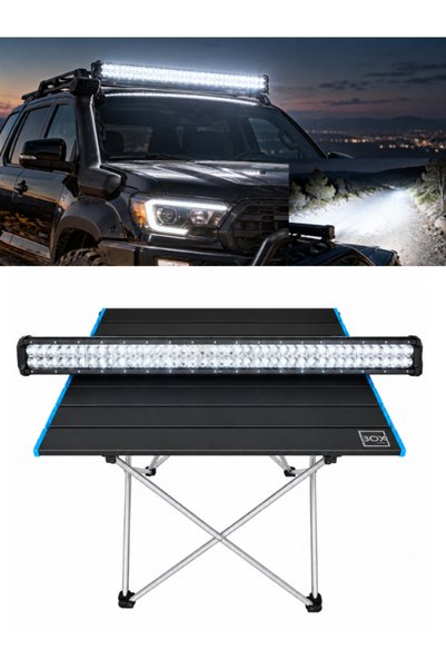 KAPOTO 99 Cm Off Road Beyaz Işık Led Bar 9-30V 252W 84 Led Tepe Lambası İkaz ...