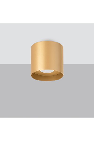 Sollux Lighting Spot de tavan auriu rotund Ø12cm 1xGU10 10W MIKA