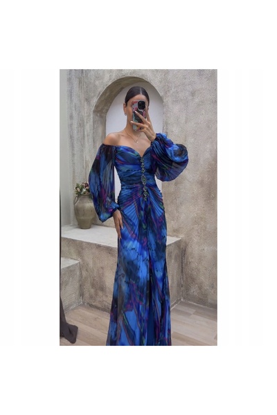NO BRAND Rochie lungă elegantă Rochie maxi Rochie de mireasă Decorațiuni Alba...