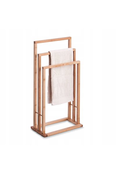 zeller Suport prosoape de baie din bambus cu 3 brațe 42x24x81 cm