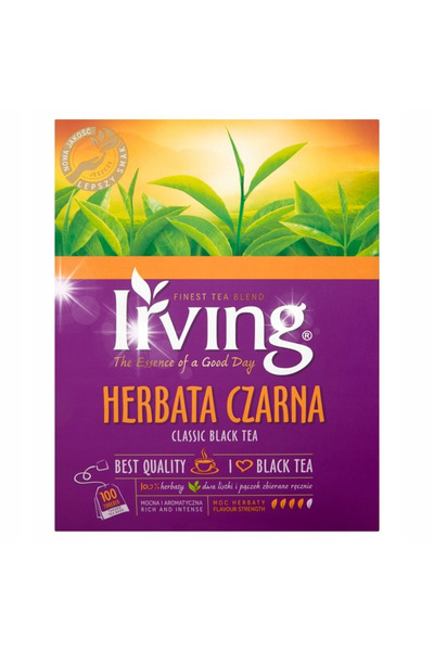 Irving Ceai negru 100 plicuri 200 g (100x2 g) X8