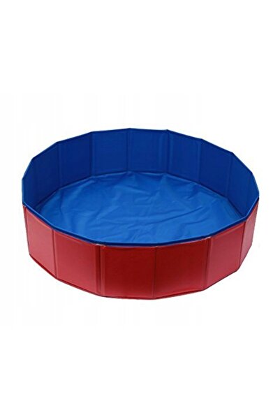 PawHut Piscină de grădină pentru câini 80x20cm roșie