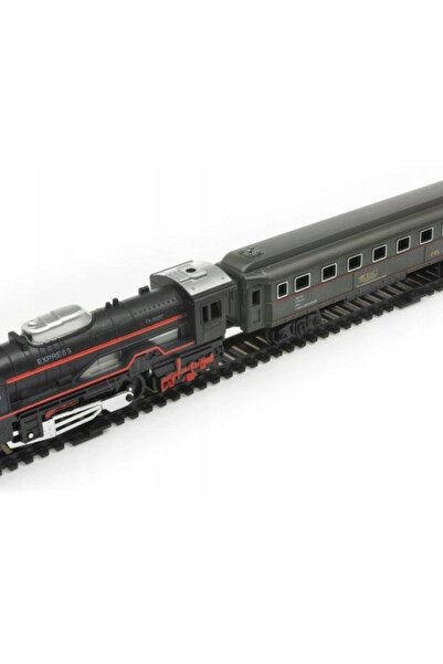 ChRLD Tren electric - Locomotivă cu aburi + Vagoane de pasageri