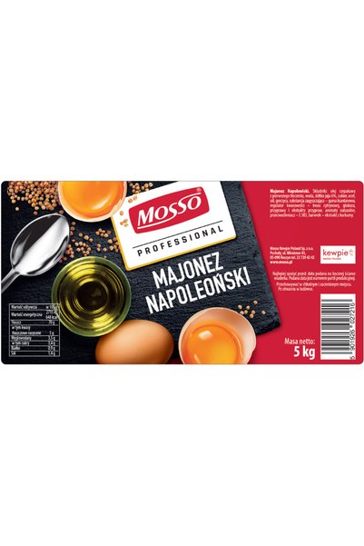 Mosso Maioneză Profesională Napoleon 5 kg