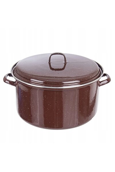 NO BRAND Capac pentru oală, din metal emailat, mare, 32 cm