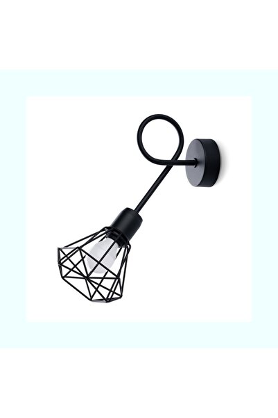 Sollux Lighting Aplică de perete Sollux BELUCI industrială neagră