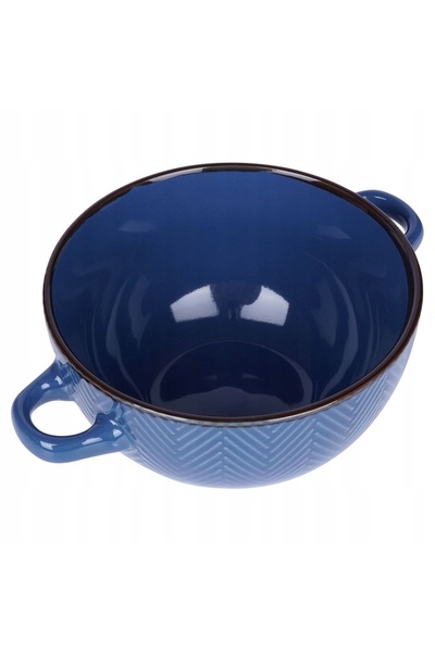 NO BRAND Boluri ceramice pentru salată, supă și gustări, set de 4 bucăți, 620 ml