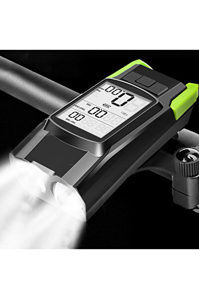NO BRAND Set de lumini pentru bicicletă: Far frontal LED puternic pentru bici...
