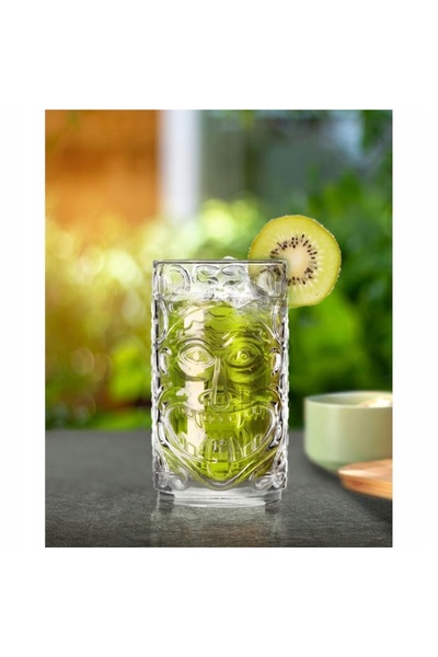 RCR Set 4 pahare TIKI PULCINELLA 450ml, sticlă de cristal