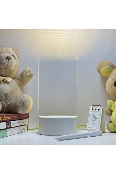 NO BRAND Lampă decorativă LED 3D din plexi pentru desen, scris și mesaje, cadou