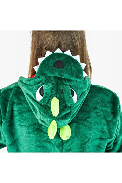 Onesies Pijama bărbătească dintr-o singură piesă, tip Kigurumi cu dinozaur, c...